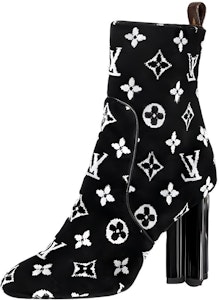 (W) ルイヴィトン シルエット アンクルブーツ (黒/白) 1A95YR Buy (W) ルイヴィトン シルエット アンクルブーツ (黒/白) 1A95YR