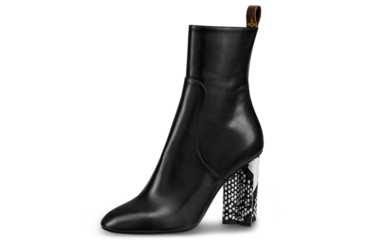 (Women) Louis Vuitton Silhouette Ankle Boot 'Black' 1A4VF7