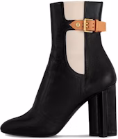 (Women) Louis Vuitton Silhouette Ankle Boot 'Black Leather Zip' 1ACL74 (Women) Louis Vuitton Silhouette Ankle Boot 'Black Leather Zip' 1ACL74