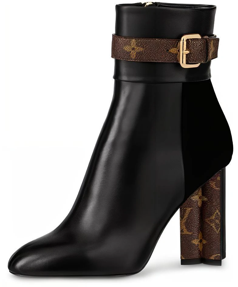 women-louis-vuitton-silhouette-ankle-boot-black-calfskin-and-goatskin-suede-1-a84-q7