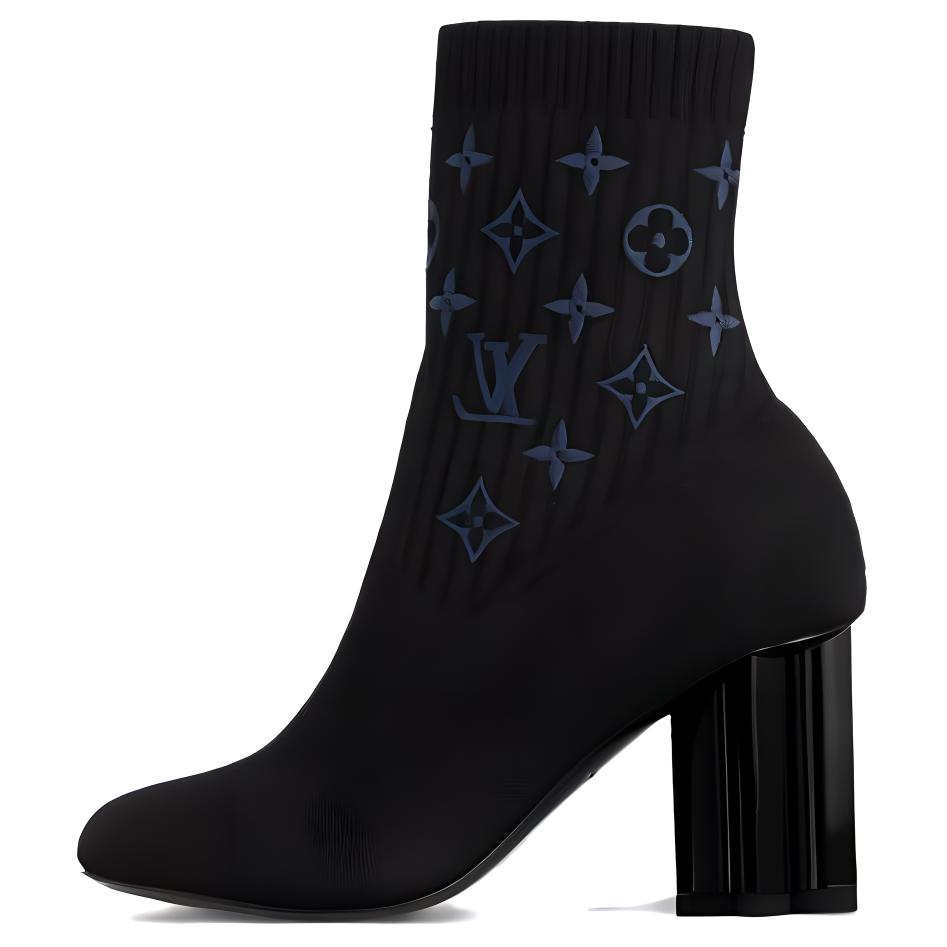 Order (W) Louis Vuitton Stivaletto Silhouette ''Nero Comfort Moda'' 1AC9HU