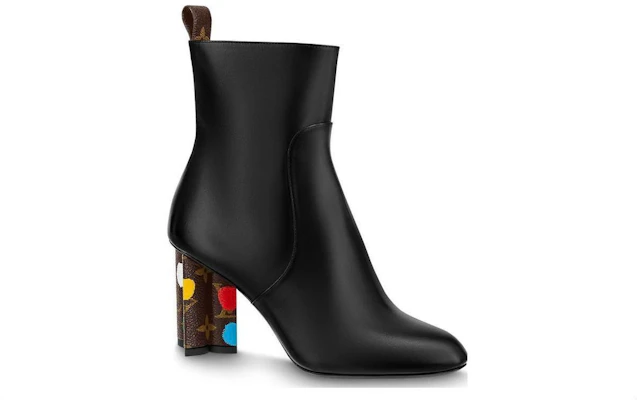 (W) Louis Vuitton Silhouette Enkelboot ''Zwart Leer'' 1AB9WD Order (W) Louis Vuitton Silhouette Enkelboot ''Zwart Leer'' 1AB9WD