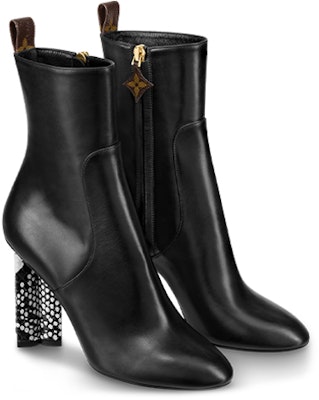 (W) 路易威登Silhouette黑色踝靴 1A4VF7 Lookbook (W) 路易威登Silhouette黑色踝靴 1A4VF7