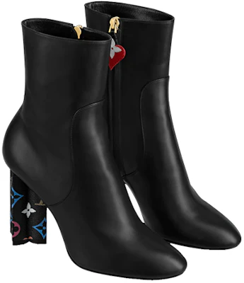 (Women) Louis Vuitton Silhouette Ankle Boot 'Black' 1A8MPF Lookbook (Women) Louis Vuitton Silhouette Ankle Boot 'Black' 1A8MPF