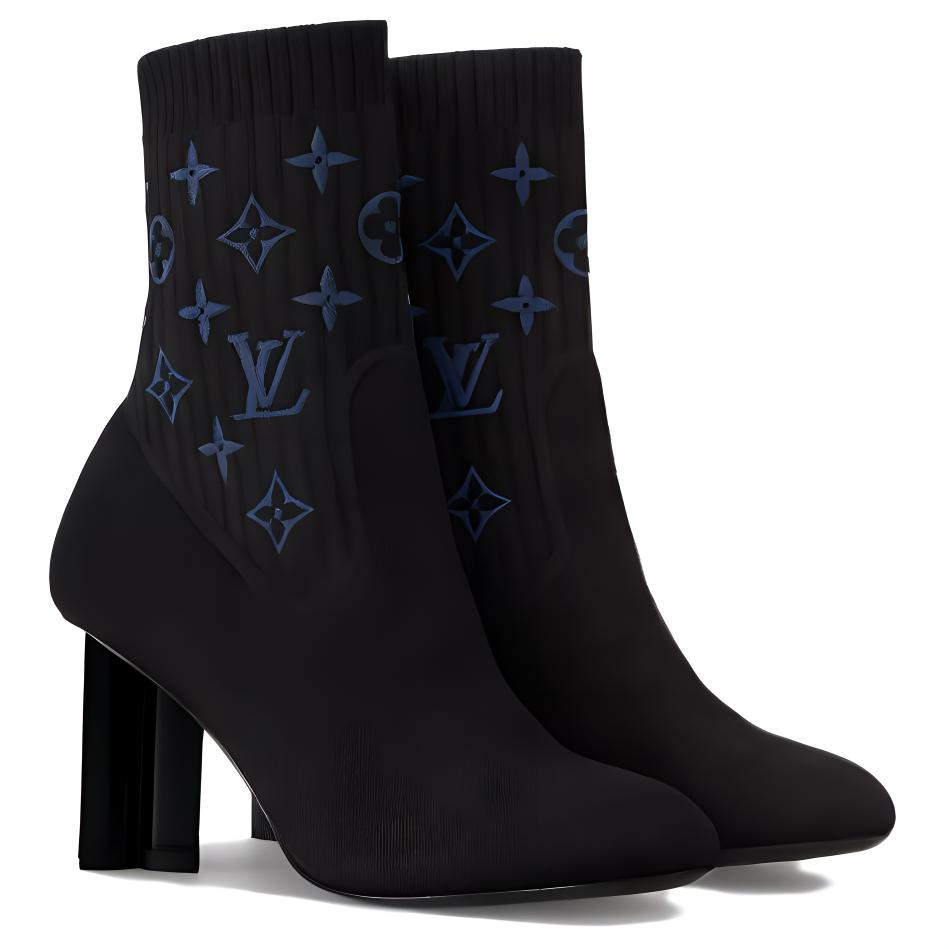 Lookbook (W) Louis Vuitton Stivaletto Silhouette ''Nero Comfort Moda'' 1AC9HU