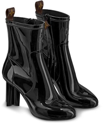 (W) 루이비통 블랙 페이턴트 앵클부츠 (Louis Vuitton Black Patent Ankle Boots) 1A66W7 Lookbook (W) 루이비통 블랙 페이턴트 앵클부츠 (Louis Vuitton Black Patent Ankle Boots) 1A66W7