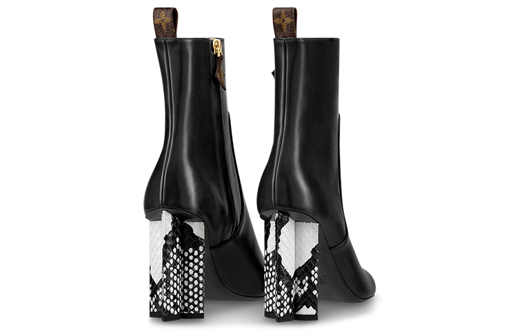 Shop (Women) Louis Vuitton Silhouette Ankle Boot 'Black' 1A4VF7
