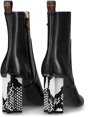 (W) 路易威登Silhouette黑色踝靴 1A4VF7 Shop (W) 路易威登Silhouette黑色踝靴 1A4VF7