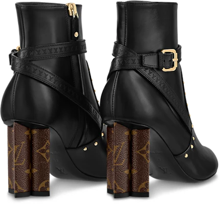 (Women) Louis Vuitton Silhouette Ankle Boot 'Black Leather Zip' 1AAC31 Shop (Women) Louis Vuitton Silhouette Ankle Boot 'Black Leather Zip' 1AAC31