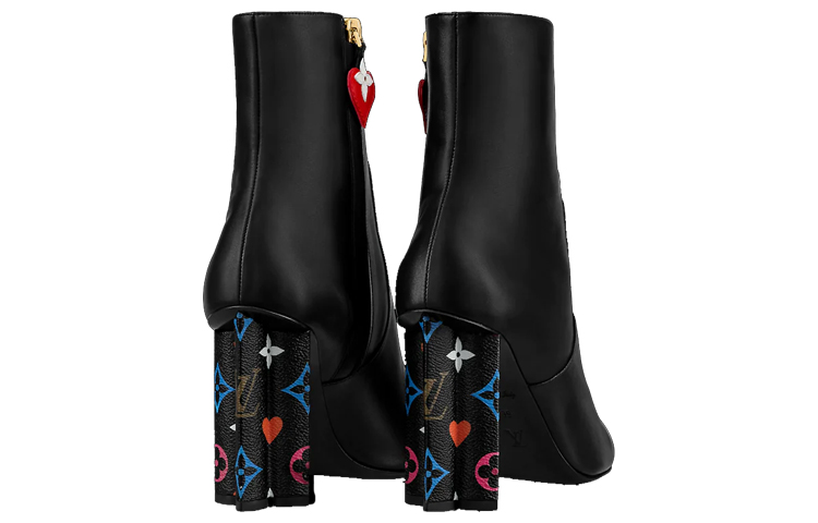 Shop (Women) Louis Vuitton Silhouette Ankle Boot 'Black' 1A8MPF