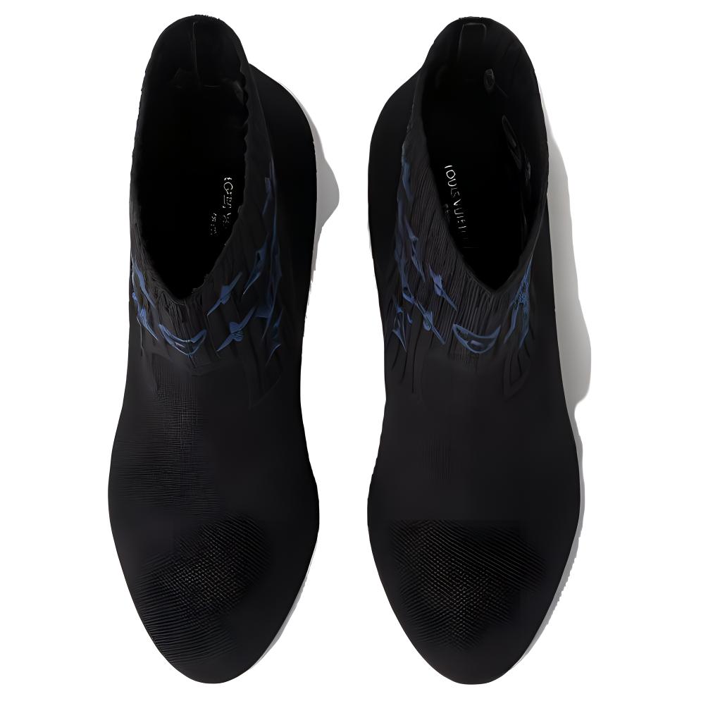 Shop (W) Louis Vuitton Stivaletto Silhouette ''Nero Comfort Moda'' 1AC9HU