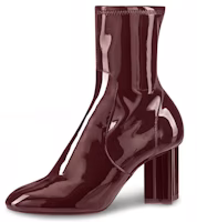 (Women) Louis Vuitton Silhouette Ankle Boot 'Burgundy Patent Calf Leather' 1A4E0Z (Women) Louis Vuitton Silhouette Ankle Boot 'Burgundy Patent Calf Leather' 1A4E0Z