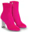 Lookbook (Women) Louis Vuitton Silhouette Ankle Boot 'Burgundy Velour' 1A4UTT
