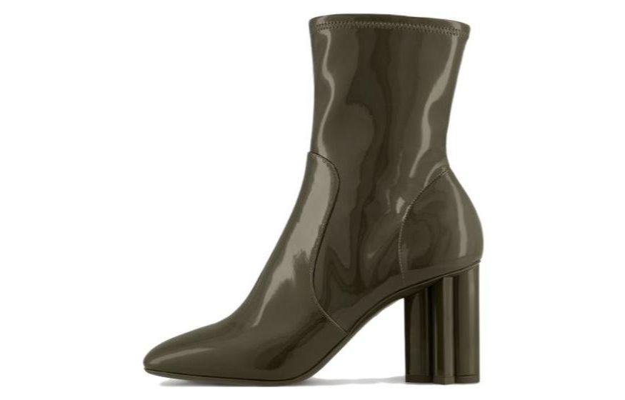 (Women) Louis Vuitton Silhouette Ankle Boot 'Deep Green' 1ACGWQ