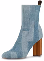 (Women) Louis Vuitton Silhouette Ankle Boot 'Denim Blue' 1A4WCT (Women) Louis Vuitton Silhouette Ankle Boot 'Denim Blue' 1A4WCT