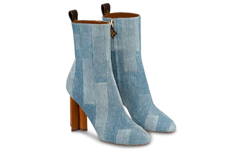 (W) LV Silhouette Ankle Boot 'Denim Blue' 圖 3