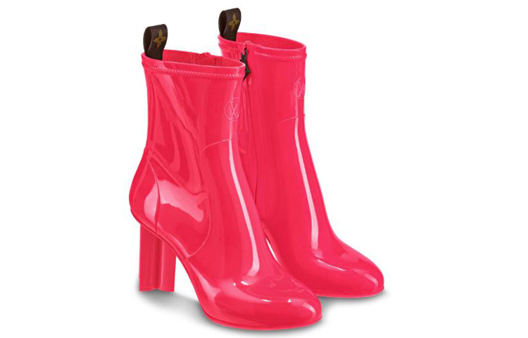 Order (W) Louis Vuitton Bottines Silhouette ''Rose Brillant''. 1A66WR