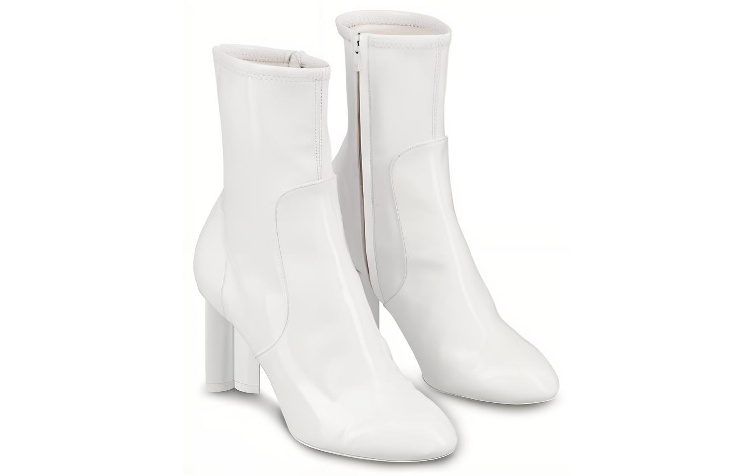 Lookbook (W) Louis Vuitton Silhouette But Ankle 'Patent White' 1A4E0K