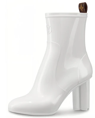 (W) Bottines Louis Vuitton Silhouette ''Caoutchouc Brillant Blanc'' 1A66WC Buy (W) Bottines Louis Vuitton Silhouette ''Caoutchouc Brillant Blanc'' 1A66WC