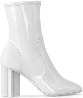 (Women) Louis Vuitton Silhouette Ankle Boot 'White Leather' 1ACGX2 Order (Women) Louis Vuitton Silhouette Ankle Boot 'White Leather' 1ACGX2