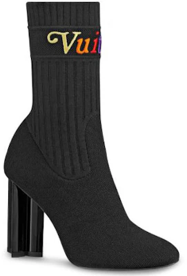 (W) Bottes à Talons en Tissu Louis Vuitton Silhouette ''Noir'' 1A5BJQ Order (W) Bottes à Talons en Tissu Louis Vuitton Silhouette ''Noir'' 1A5BJQ