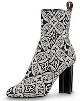 (Women) Louis Vuitton Silhouette Heelas 'Black Sophisticated Monogram' 1A8KN7 (Women) Louis Vuitton Silhouette Heelas 'Black Sophisticated Monogram' 1A8KN7