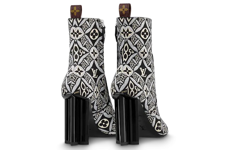 (W) LV Silhouette Heelas 'Black Sophisticated Monogram' 圖 4