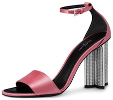 (Women) Louis Vuitton Silhouette High Heel 'Pink Monogram Crystal Flower' 1A66M4 (Women) Louis Vuitton Silhouette High Heel 'Pink Monogram Crystal Flower' 1A66M4