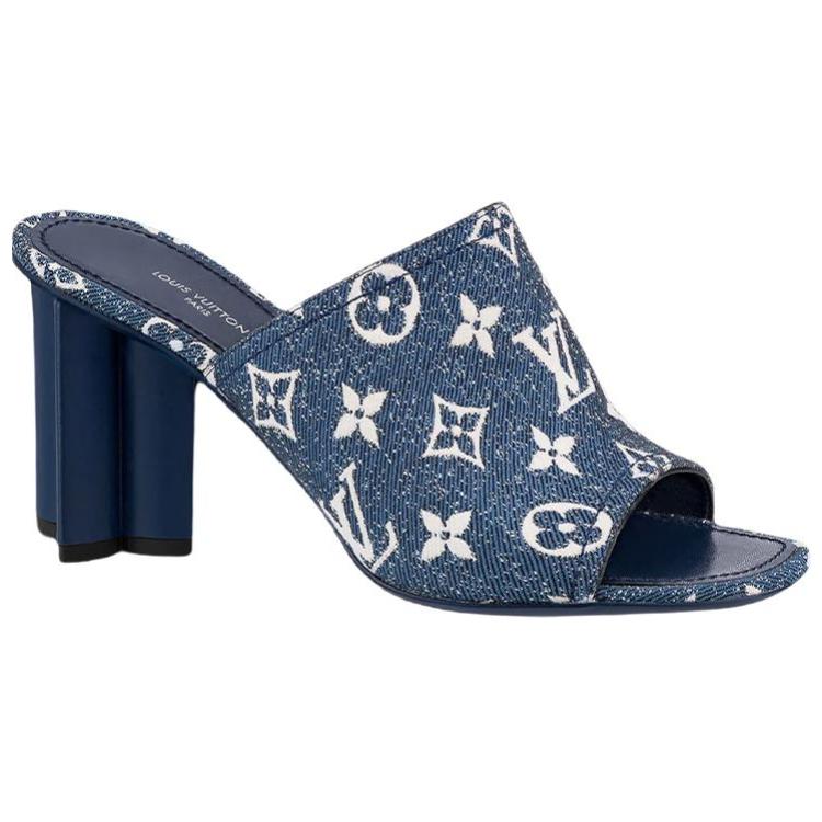 Order (Women) Louis Vuitton Silhouette Sandal 'Blue' 1A9PX4