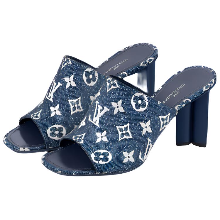 Lookbook (Women) Louis Vuitton Silhouette Sandal 'Blue' 1A9PX4