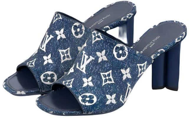 (Women) Louis Vuitton Silhouette Sandal 'Blue' 1A9PX4 Lookbook (Women) Louis Vuitton Silhouette Sandal 'Blue' 1A9PX4
