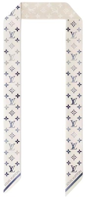 (W) 路易威登 藍色絲質頭帶 經典Logo設計 M96542 Order (W) 路易威登 藍色絲質頭帶 經典Logo設計 M96542