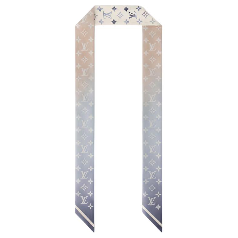 Lookbook (W) 路易威登蓝色丝质头带 标志性设计 M96542