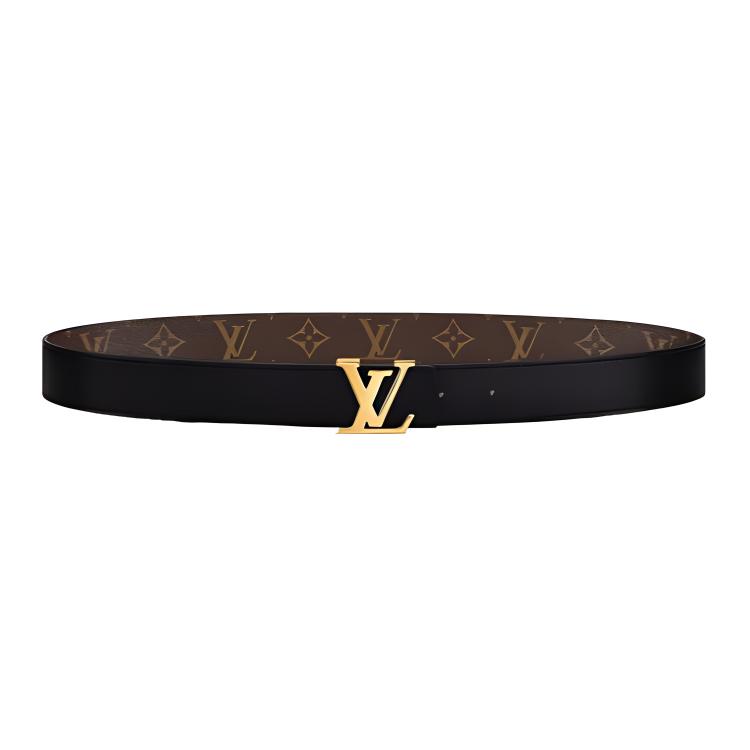 (Women) Louis Vuitton Simple Canvas Leather Belt 3cm M9453