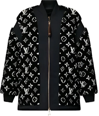 (W) Chaqueta Negra LOUIS VUITTON Monogram Ski FW24 con Cremallera Colección. 1AGHFE Order (W) Chaqueta Negra LOUIS VUITTON Monogram Ski FW24 con Cremallera Colección. 1AGHFE