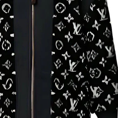(W) Chaqueta Negra LOUIS VUITTON Monogram Ski FW24 con Cremallera Colección. 1AGHFE Sizing (W) Chaqueta Negra LOUIS VUITTON Monogram Ski FW24 con Cremallera Colección. 1AGHFE