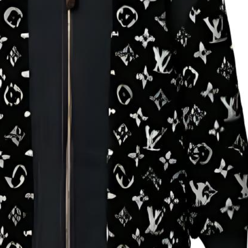 (Women) LOUIS VUITTON SKI FW24 Monogram Zip-Up Jacket Women’s Black 1AGHFG 圖 7