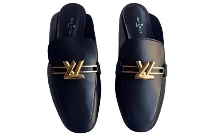Lookbook (Women) Louis Vuitton Slide 'Black Comfort' 1A4IJF