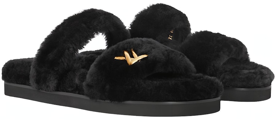 (Women) Louis Vuitton Slide 'Black Comfort' 1AC716 Lookbook (Women) Louis Vuitton Slide 'Black Comfort' 1AC716