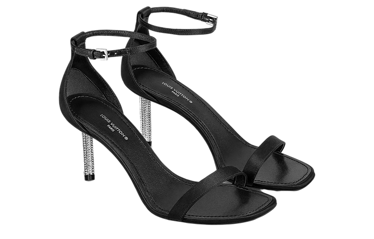 Shop (W) Louis Vuitton Sandalias 'Negro Moda y Comodidad' 1A9R4G