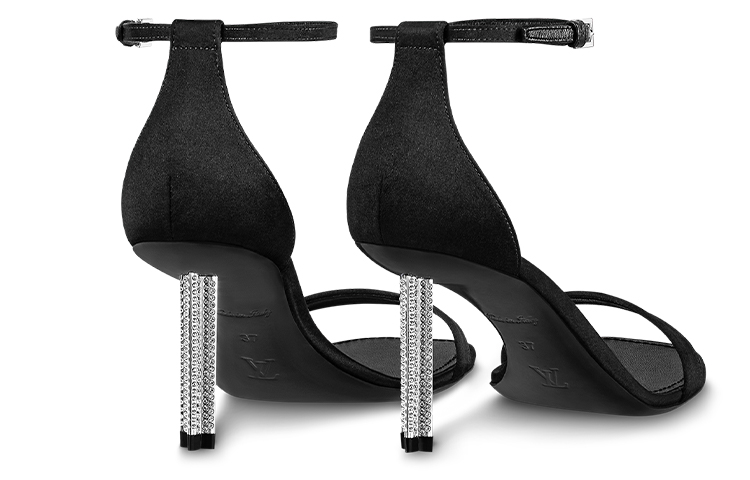 Purchase (W) Louis Vuitton Sandalias 'Negro Moda y Comodidad' 1A9R4G