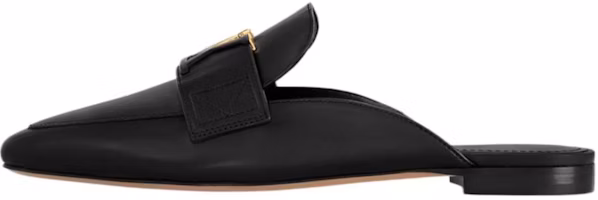 (Women) Louis Vuitton Slide 'Black Leather' 1ACH5Q (Women) Louis Vuitton Slide 'Black Leather' 1ACH5Q