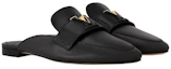 Shop (Women) Louis Vuitton Slide 'Black Leather' 1ACH5Q