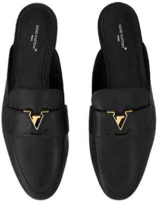(Women) Louis Vuitton Slide 'Black Leather' 1ACH5Q Purchase (Women) Louis Vuitton Slide 'Black Leather' 1ACH5Q