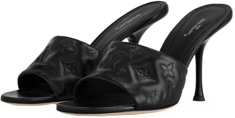 (Women) Louis Vuitton Slide 'Black Leather Comfort' 1ACM4V Lookbook (Women) Louis Vuitton Slide 'Black Leather Comfort' 1ACM4V
