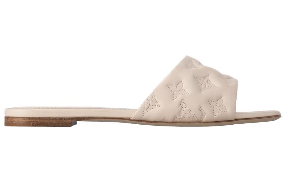 Order (Women) Louis Vuitton Slide 'Classic Monogram Beige' 1ACM7S