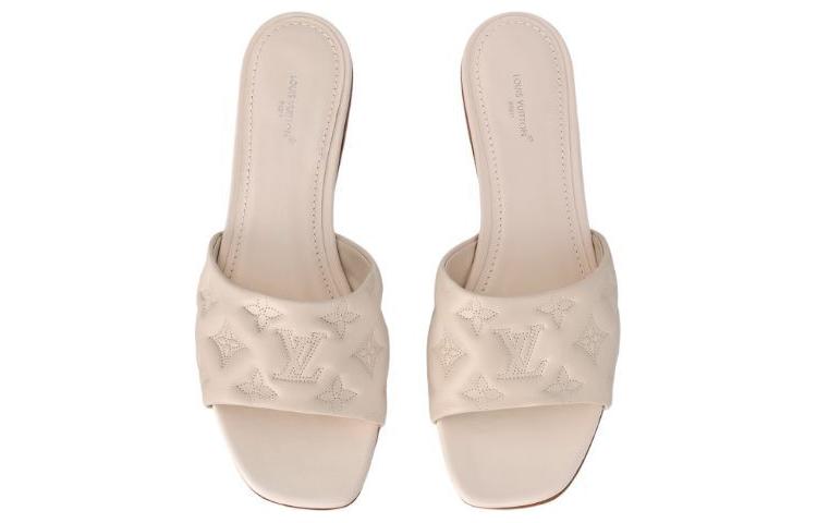 Shop (Women) Louis Vuitton Slide 'Classic Monogram Beige' 1ACM7S