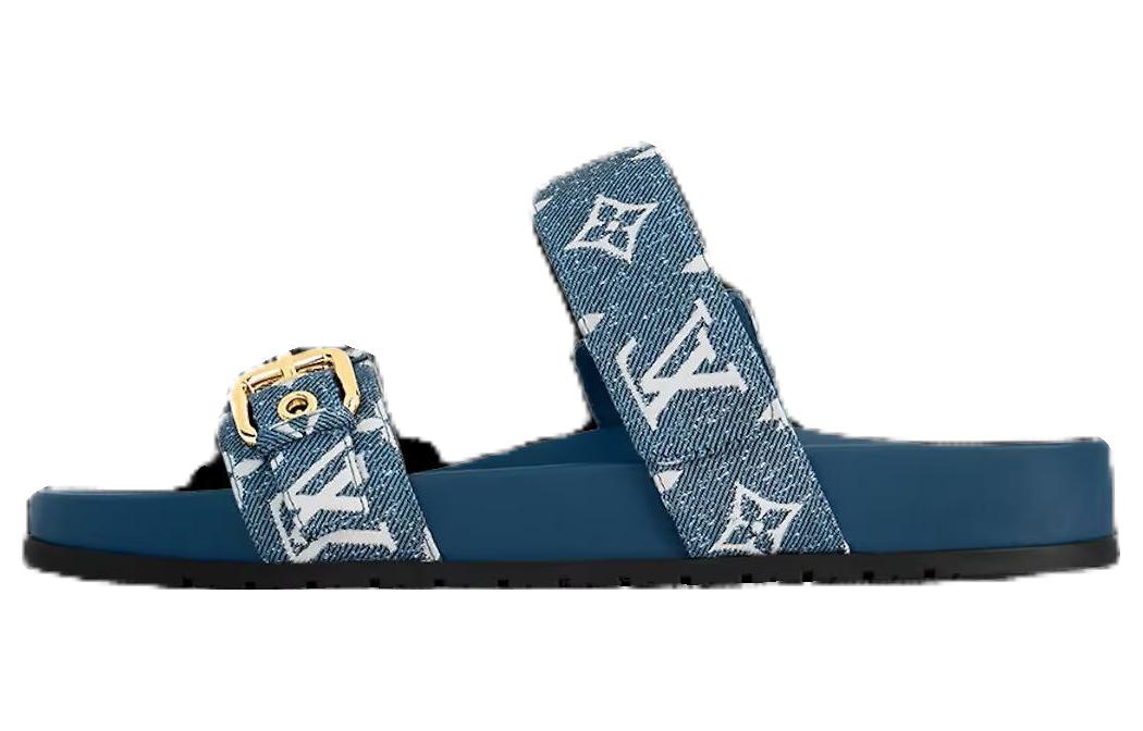 (Women) Louis Vuitton Slide 'Comfort Fashion Blue' 1AC9QL