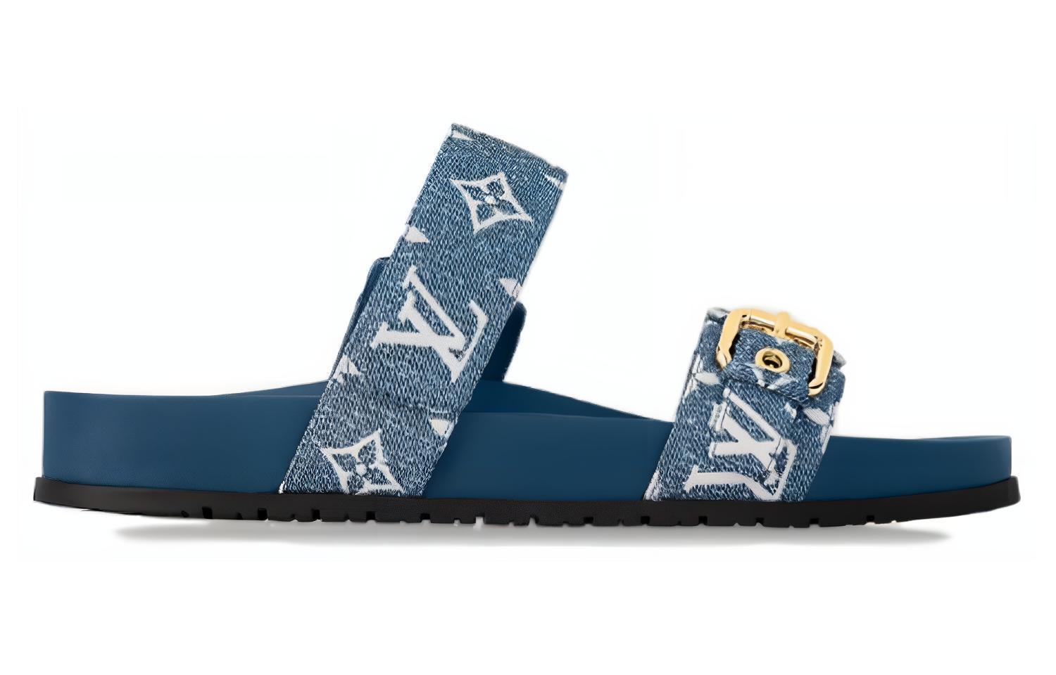 Order (W) Louis Vuitton Sandalia 'Moda Confort Azul' 1AC9QL