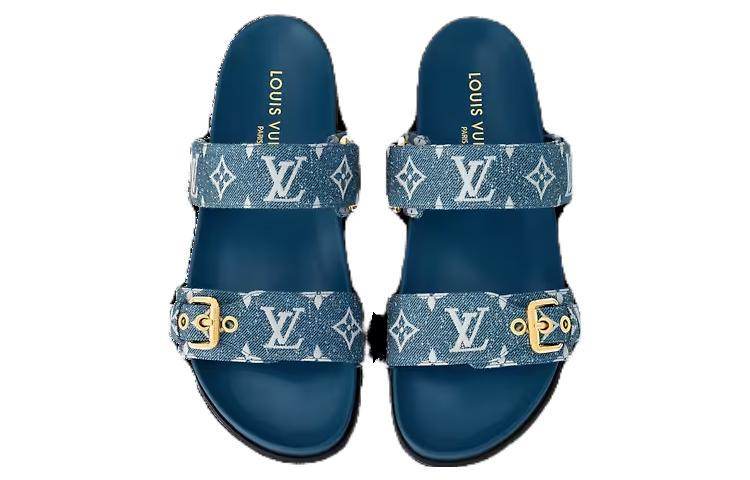 Shop (W) Louis Vuitton Sandalia 'Moda Confort Azul' 1AC9QL
